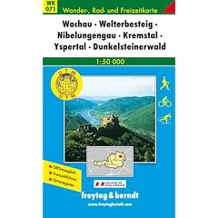Wachau-Donautal-Yspertal-Jauerling-Dunkelsteinerwald. Wanderkarte. 1 : 50 000.