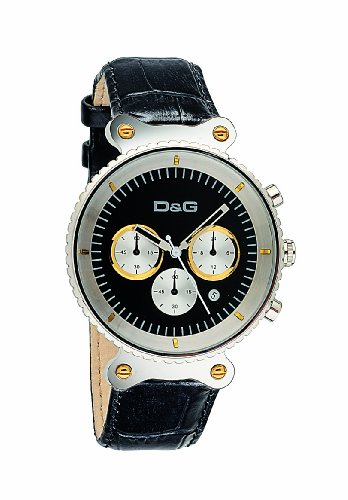 D&G Dolce&Gabbana Herren-Armbanduhr RYTHM CHR SS IPG SCREWS BLK DIAL BLK STRAP DW0378 Preisvergleich