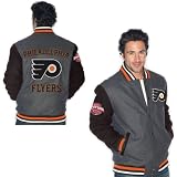 G-Iii Philadelphia Flyers Wool Varsity Jacket Large