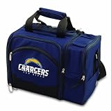 NFL Malibu Insulated Shoulder Pack with Deluxe Picnic Service for Two