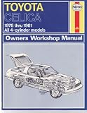 Toyota Celica 1978 thru 1981 All 4-cylinder models