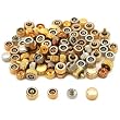 100 Quartz Watch Crown Buttons Assortment Repair Parts