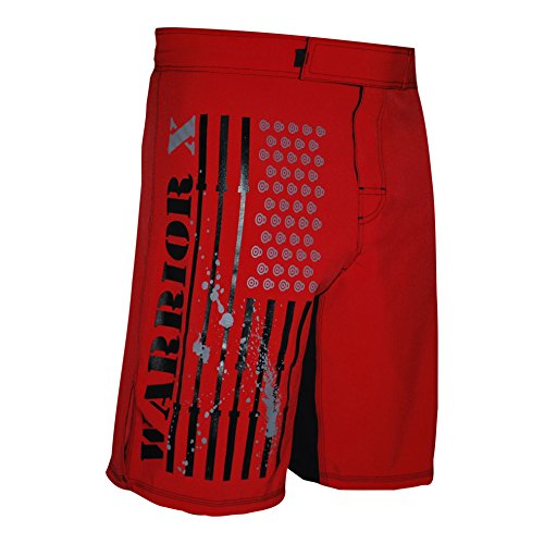 Crossfit WOD MMA Shorts (RED, 38)