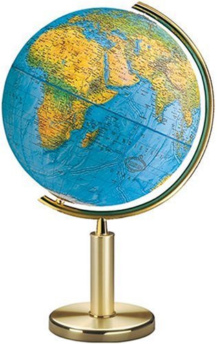 Childrens Toyshop  Toys : Panorama Globe with Brass Base, 14" Sphere