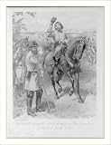Historic Print (S): Gen. Pickett taking the order to charge from Gen. Longstreet, Gettsburg, July 3, 1863