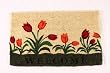 Kempf Welcome Tulip Natural Coco Doormat, 18 by 30 by 1-Inch
