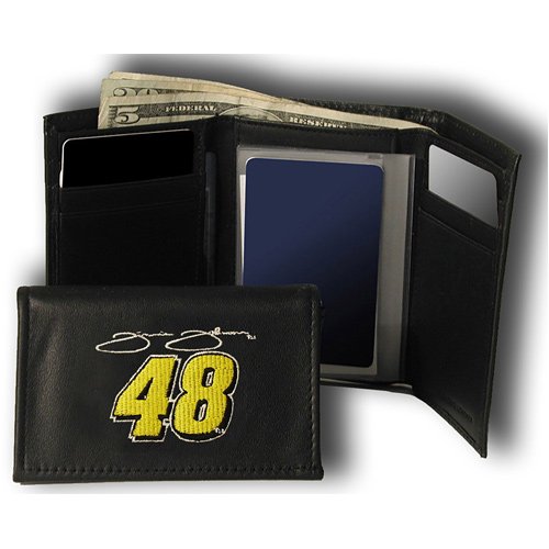 Rico Jimmie Johnson Trifold Leather Wallet