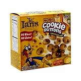 Ian's Natural Foods Gluten Free Recipe Chocolate Chip Buttons, 6-Count Pouches (Pack of 6)