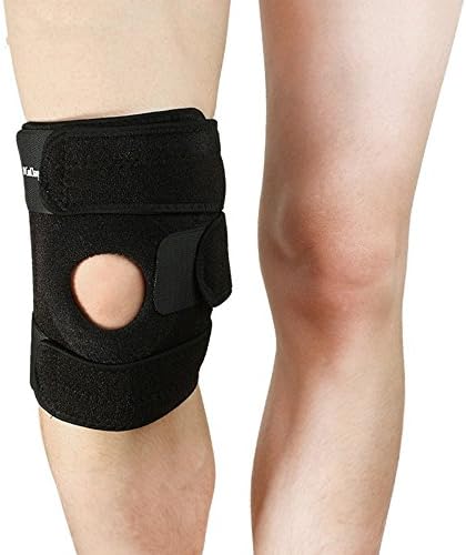 SZHOWORLD® CoolChange Double spring Open Patella Knee Brace and Support