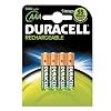 Duracell Rechargeable HR03 950 mAh AAA Batteries 4-Pack