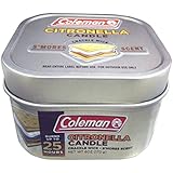 Coleman #7713 S'mores Scented Citronella Candle, Crackle Wick