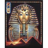 Schipper 9130 387 - Malen nach Zahlen, Maske Tut-Anch-Amun, 40x50 cm - Noris