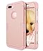 iPhone 7 Case , TOPSKY Three Layer Heavy Duty High Impact Resistant Hybrid Protective Cover Case For iPhone 7 , Rose Gold