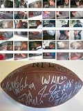 2011 SEATTLE SEAHAWKS TEAM SIGNED NFL FOOTBALL WITH PROOF + COA