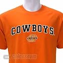 Quality Embroidered T Shirt Oklahoma State University Cowboys Officially Licensed