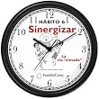 Habit 6 - Synergize (Spanish Text) - Wall Clock from THE 7 HABITS - CLOCK COLLECTION by WatchBuddy Timepieces (Black Frame)