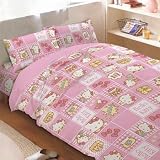 Hello Kitty Single Bed 4 pieces Set