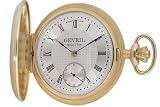 Gevril Mens G624.995.56 "1758 Collection" Mechanical Hand Wind Swiss Pocket Watch