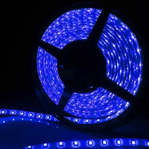 CHENBO(TM) 12V 60W SMD 5050 Waterproof 300LEDs LED Flash Strip Light ,5M (Blue)