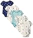Rosie Pope Baby Boys' 5-Pack Ahoy Captain Handsome Bodysuits