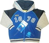 from Everton Football Club Everton Football Club Fleece Hoody With Pockets (Blue,12-18months) (Model EVE023-12/18m)
