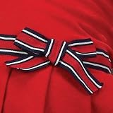 MEDIUM - RED - Sailor / Nautical Dog Dress
