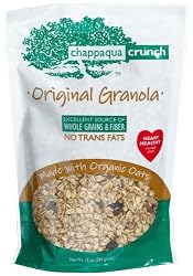 Chappaqua Crunch Original Granola, 13-Ounce Pouches (Pack of 6)