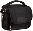 AmazonBasics Camcorder/Camera Bag with Shoulder Strap (Black)