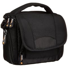 AmazonBasics Camcorder Tasche (mit Schulterriemen) schwarz