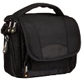 AmazonBasics - Borsa a tracolla per videocamera, colore: Nero