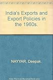 India's exports and export policies in the 1960s