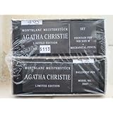Montblanc Agatha Christie 3 Piece Collectors Edition Pen and Pencil Set Brand New and Sealed