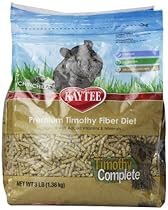 Kaytee Timothy Complete Chinchilla Diet Food, 3-Pound
