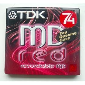 Minidisc Red 74 MIN