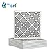 Tier1 20x21x1 Merv 8 Pleated Air/Furnace Filter -6 Pack