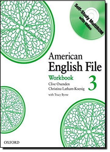 American English File 3 Workbook: with Multi-ROM