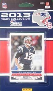 New England Patriots 2013 Score NFL Football Factory Sealed 10 Card Team Set