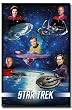 Star Trek (Captains) TV Poster Print - 22x34