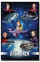 Star Trek The Captains Kirk Picard et al 22x34 Poster