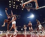 KAREEM ABDUL JABBAR LOS ANGELES LAKERS 8X10 SPORTS ACTION PHOTO (L)