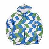 Special Blend Checksplash Custom Full-Zip Hooded Sweatshirt - Men's