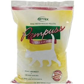 Pettex Pampuss Woodbase Cat Litter 30 Litre
