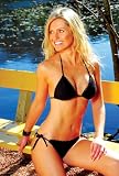 Brasilian Bikini Coral Black Tie Side Bottoms