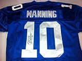 Eli Manning Autographed NEW York Giants Authentic Jersey - Superbowl Mvp