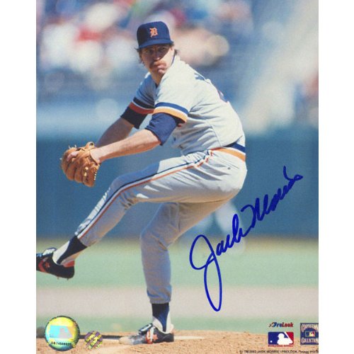 Jack Morris Detroit Tigers Autographed 8x10 Photograph