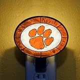 Clemson Tigers Glass Nightlight