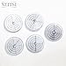Neitsi Single Hole Spacer Template for Fusion Human Hair and Feather Extensions and I Tip (50pcs)