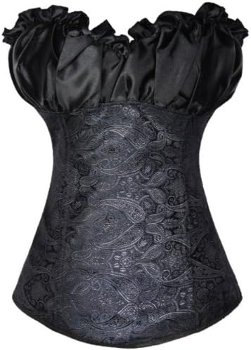 Corset Buy Women's Princess Polyester with Satin Overbust Corset