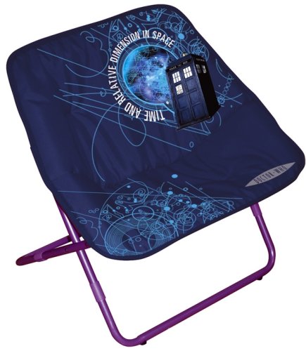 Childrens Toyshop  Toys : Doctor Who Medium Folding Square Chair