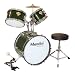 Mendini 3-piece Green Junior Drum Set